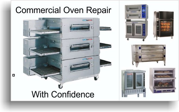commercial oven repair and service banner 